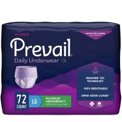 Prevail Women’s Daily Underwear - Heavy Absorbency Discreet Fit