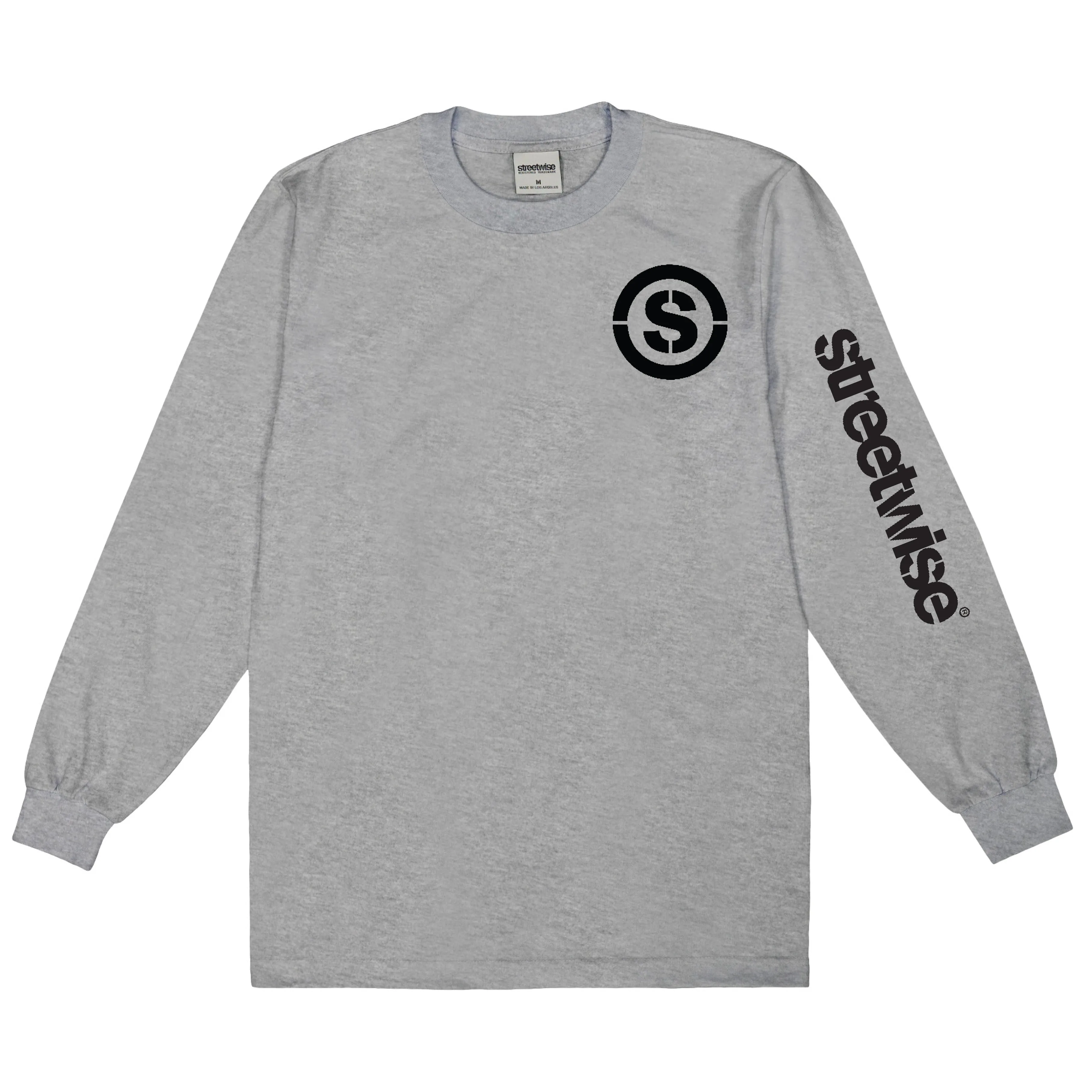 "S" Logo Long Sleeve (Grey)