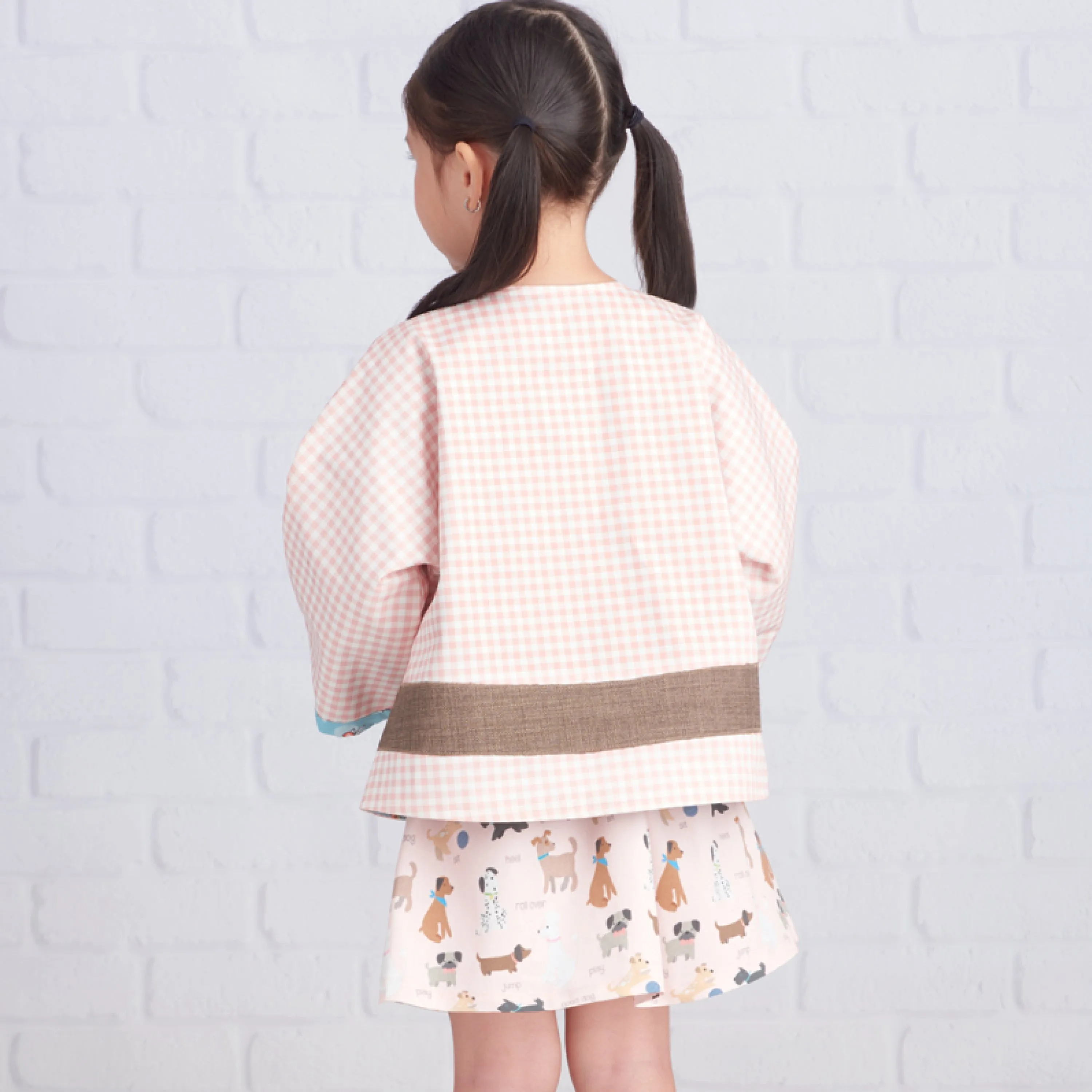 Simplicity Pattern S9504 Children's Jacket, Skirt, Cropped Pants and Purse