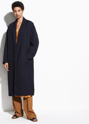 Soft Coat in Coastal Blue