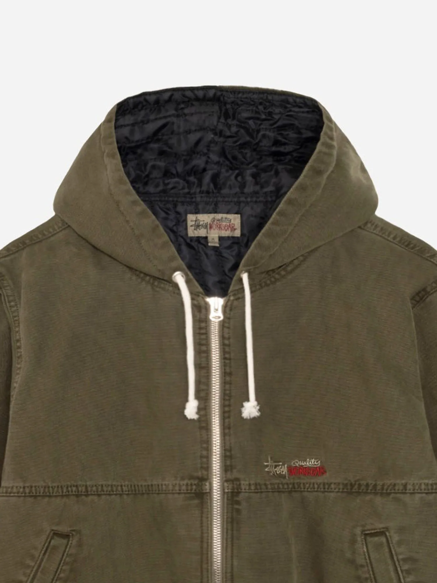 Stussy Work Jacket Insulated Canvas - Olive