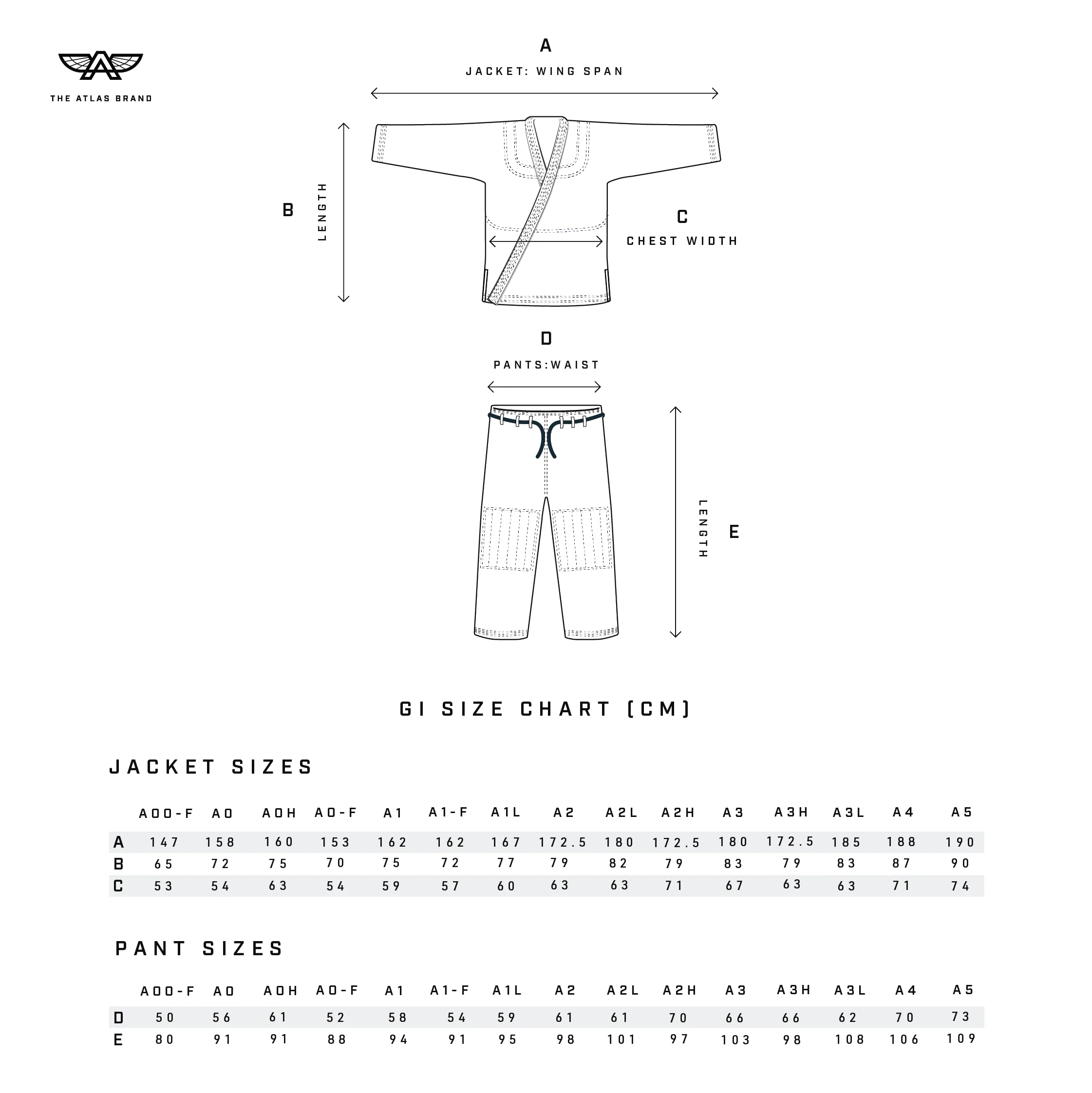 The Atlas Brand - Pro Standard '23 BJJ Gi - White