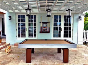 The South Beach Outdoor Pool Table