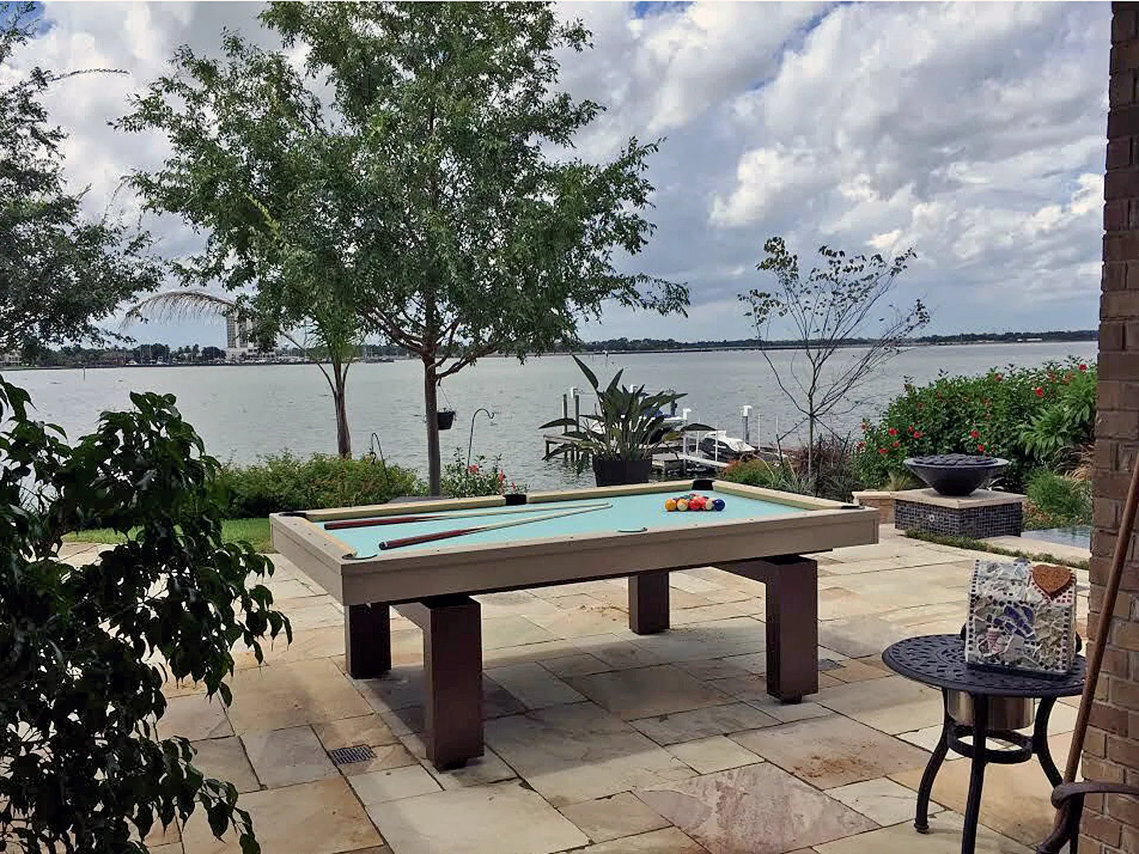 The South Beach Outdoor Pool Table