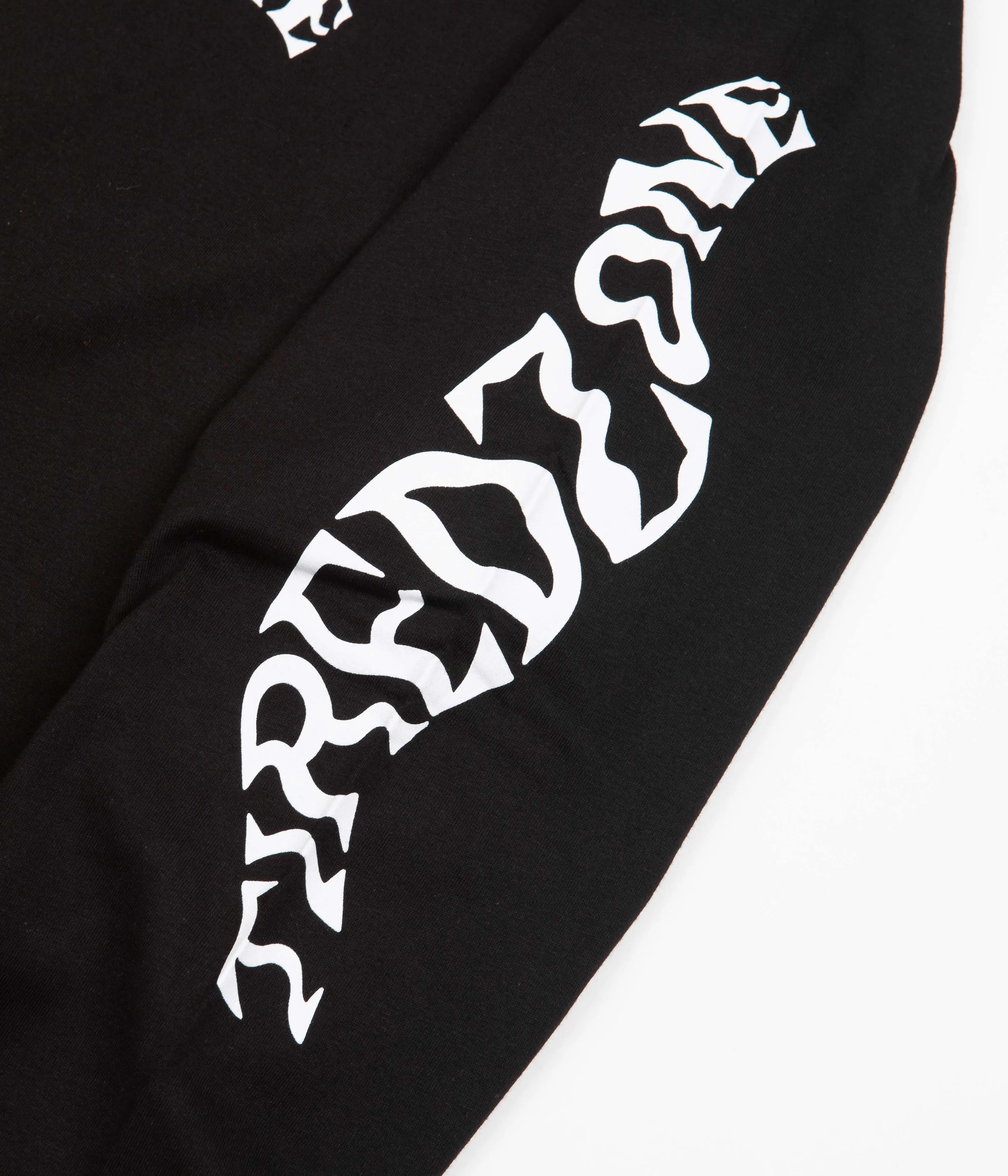 Tired Zone Long Sleeve T-Shirt - Black