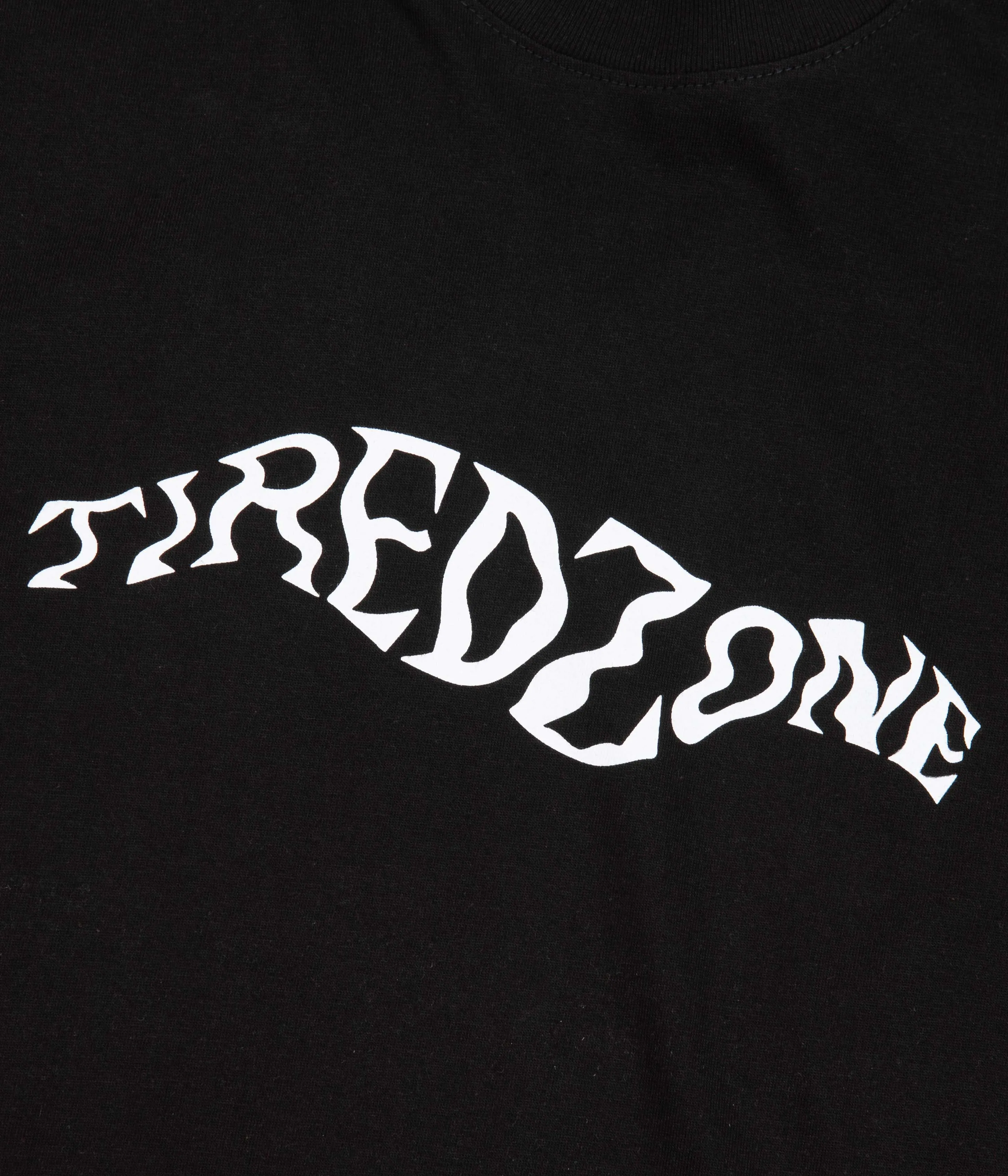 Tired Zone Long Sleeve T-Shirt - Black