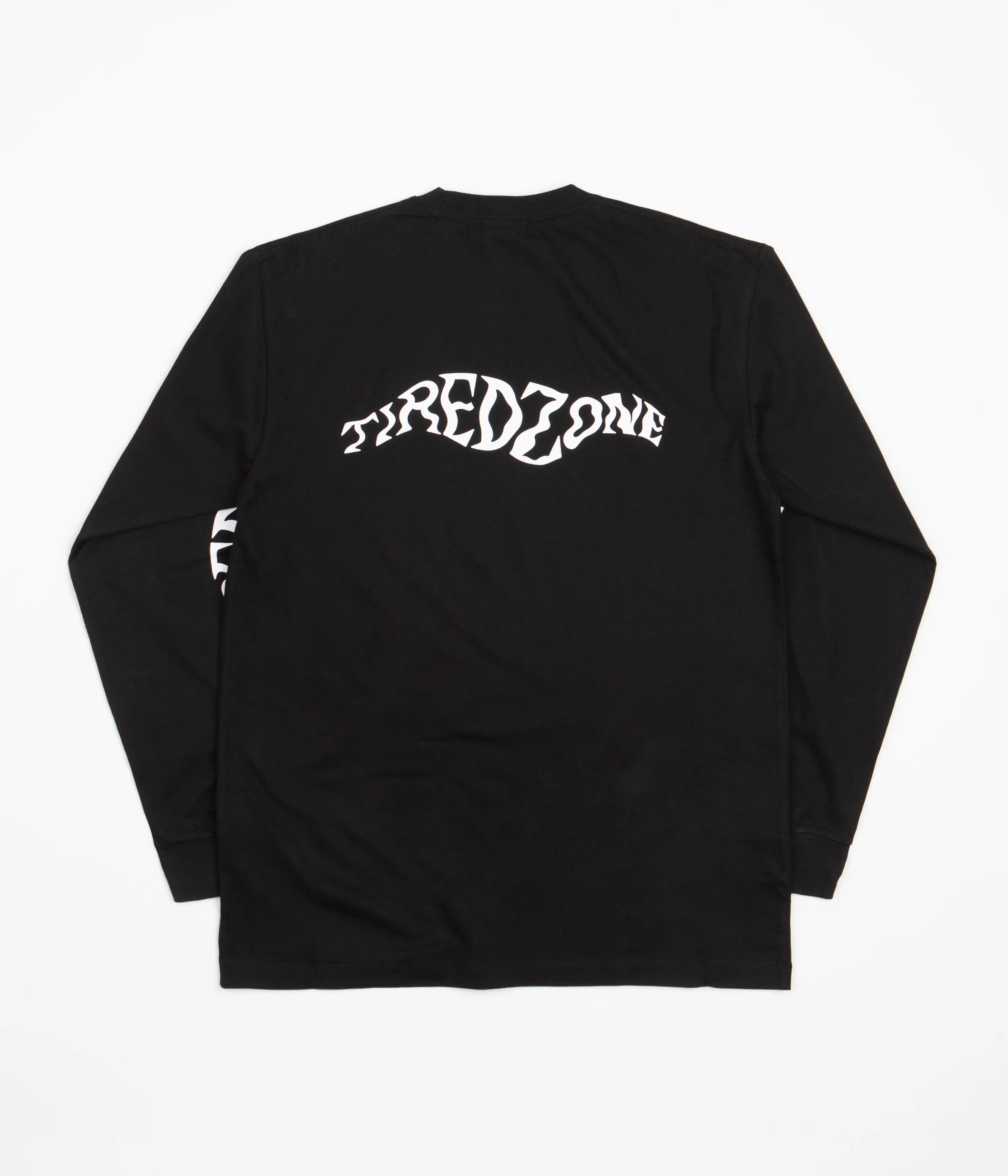 Tired Zone Long Sleeve T-Shirt - Black