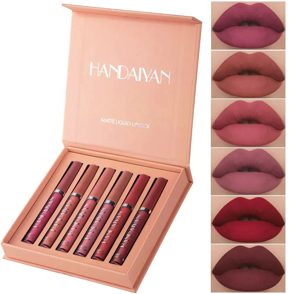 Trendy Matte Velvet Waterproof Lipstick