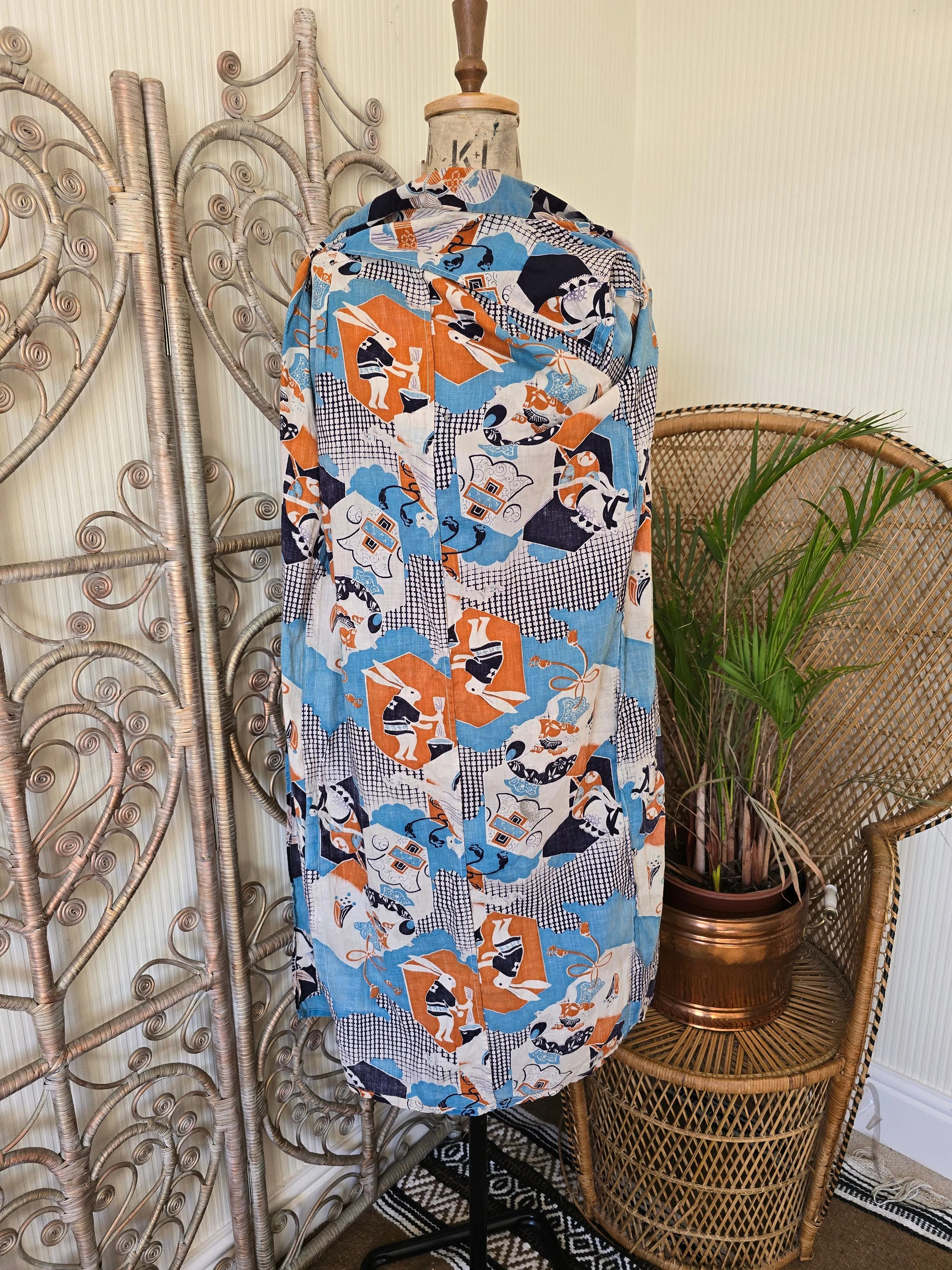 Vintage Japanese kimono Jacket or dress