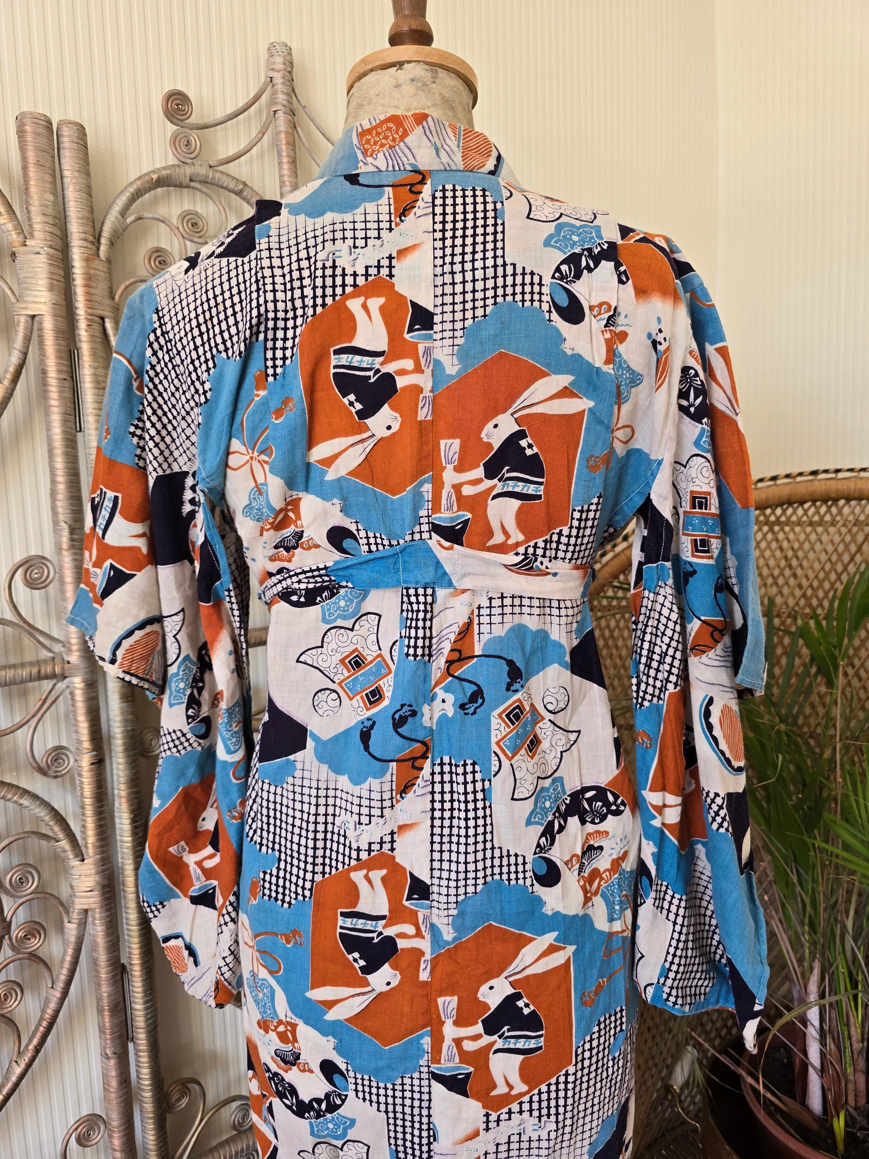 Vintage Japanese kimono Jacket or dress