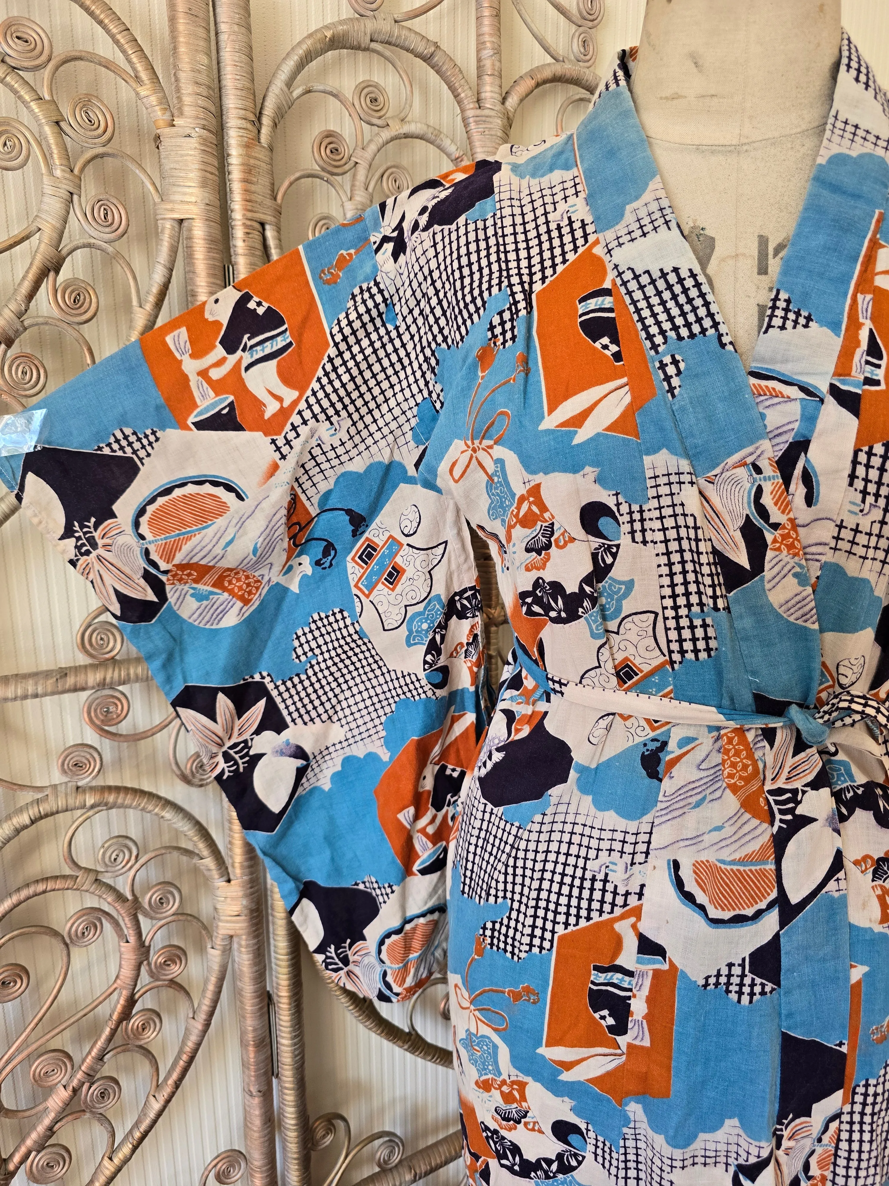Vintage Japanese kimono Jacket or dress