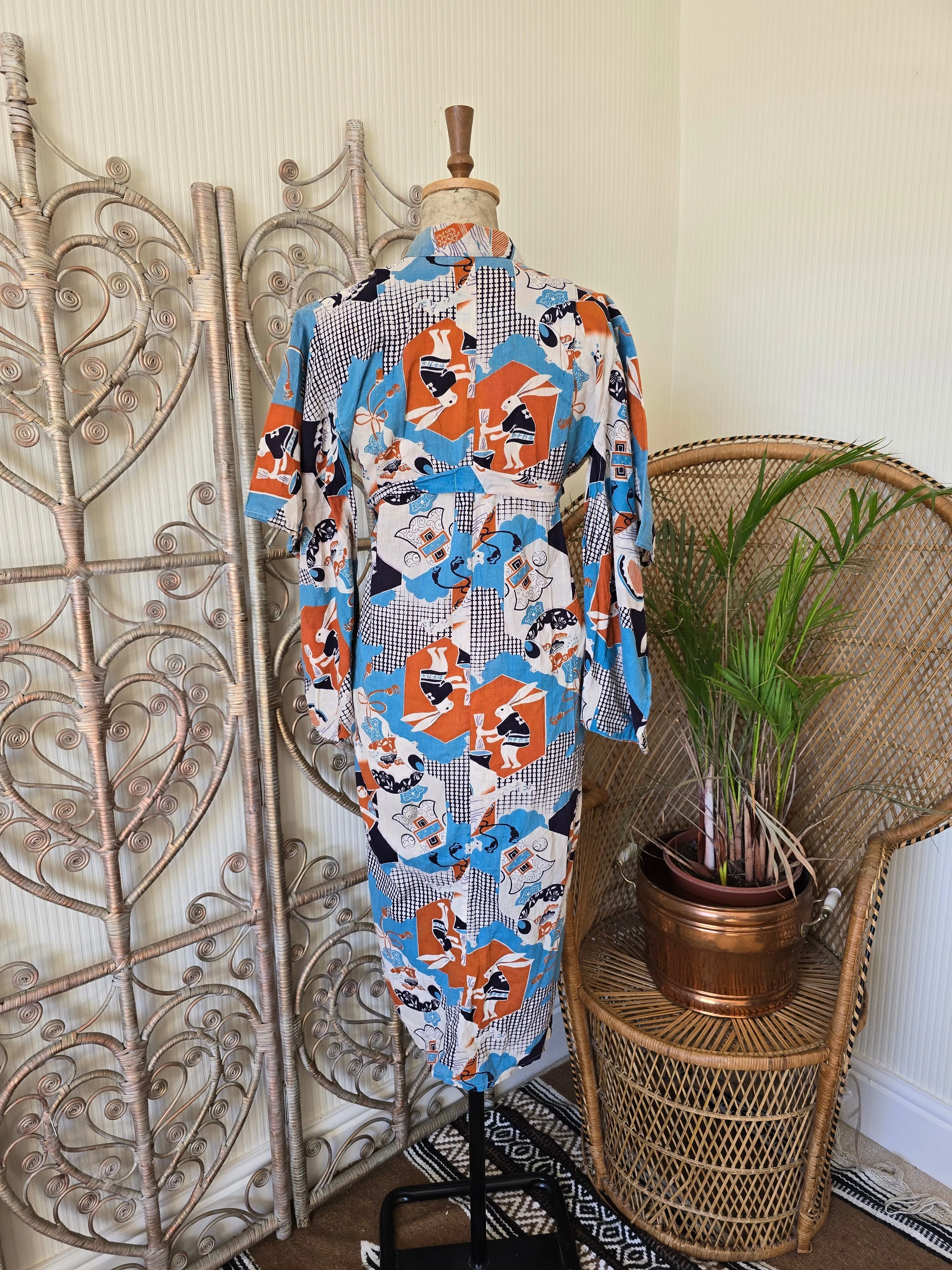 Vintage Japanese kimono Jacket or dress