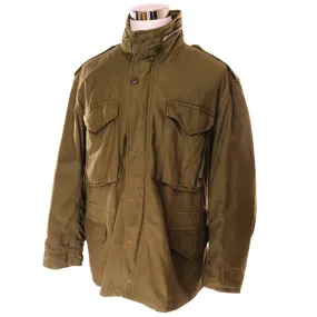 VINTAGE US ARMY M-1965 M65 FIELD JACKET 1969 VIETNAM WAR SIZE LARGE SHORT