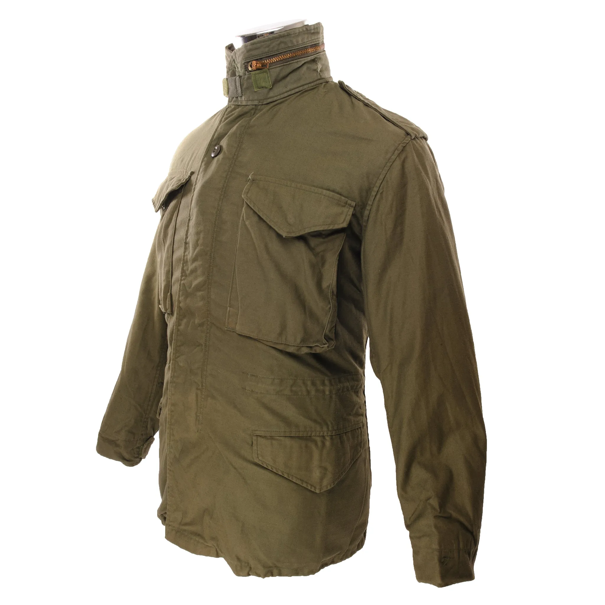 VINTAGE US ARMY M-1965 M65 FIELD JACKET 1981 SIZE XS XSMALL
