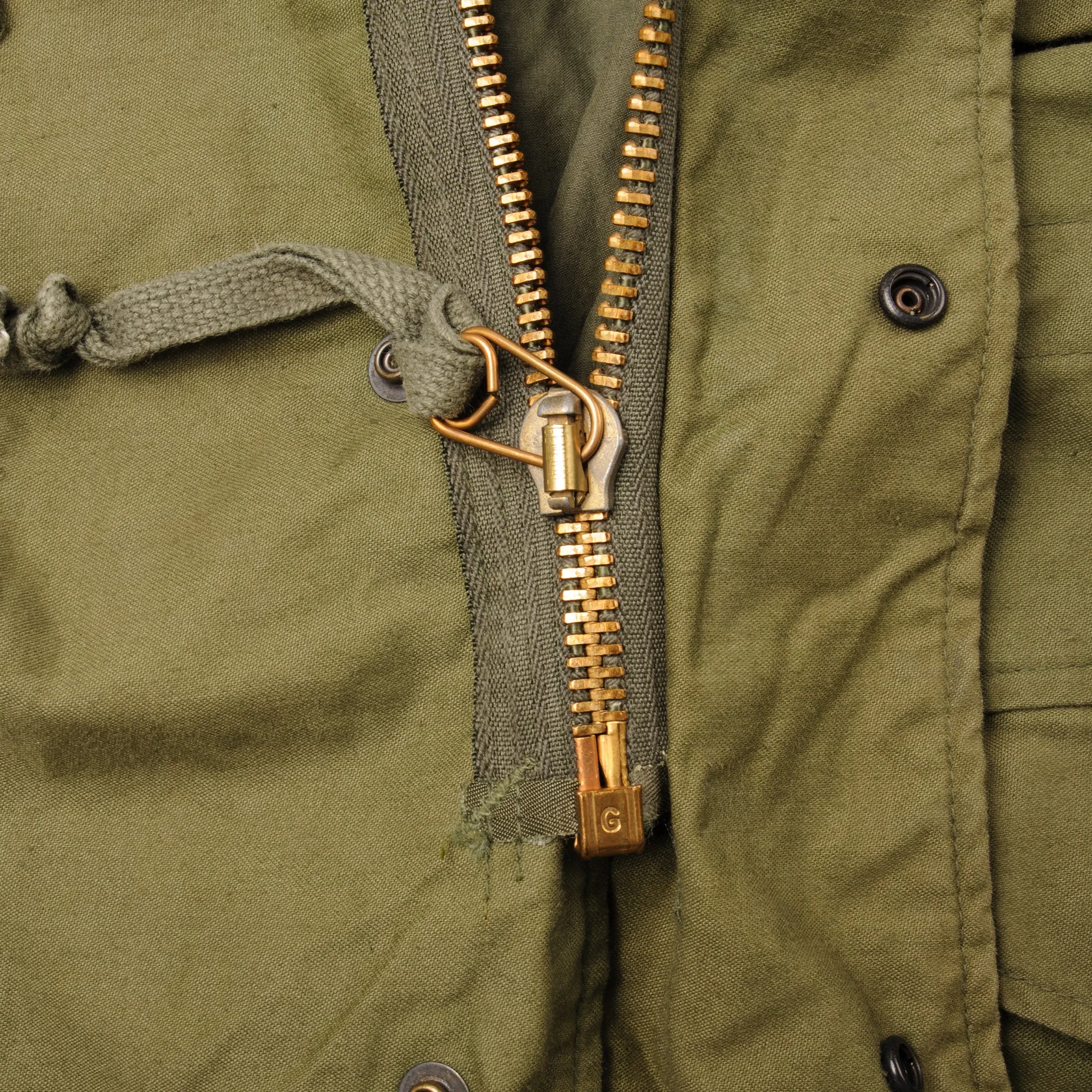 VINTAGE US ARMY M-1965 M65 FIELD JACKET 1981 SIZE XS XSMALL
