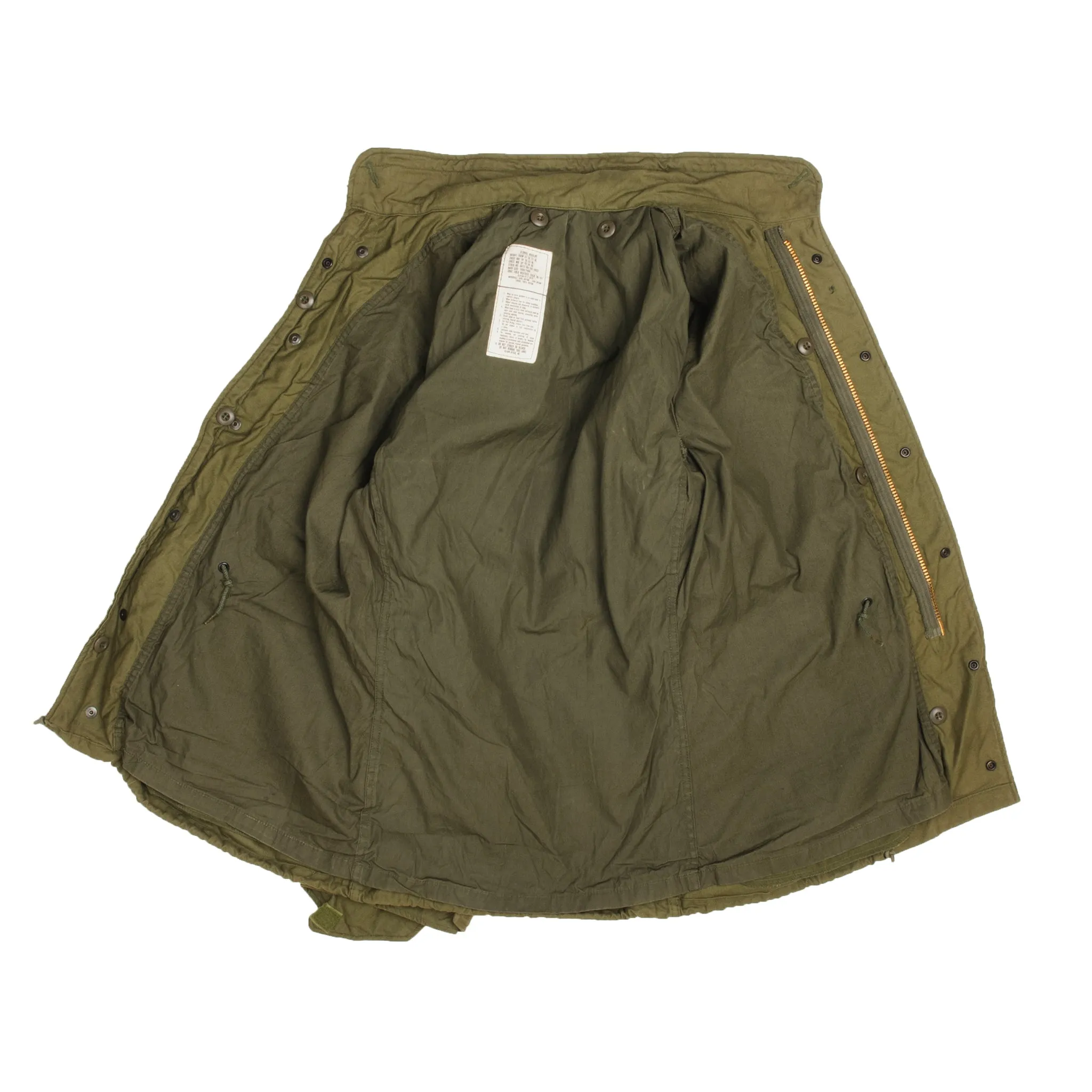 VINTAGE US ARMY M-1965 M65 FIELD JACKET 1981 SIZE XS XSMALL