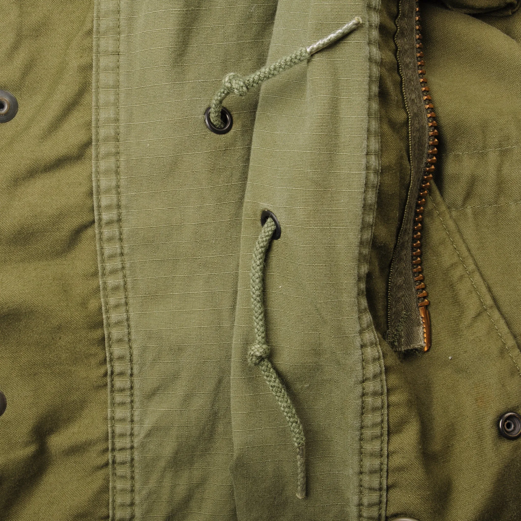 VINTAGE US ARMY M-1965 M65 FIELD JACKET 1982 SIZE SMALL LONG