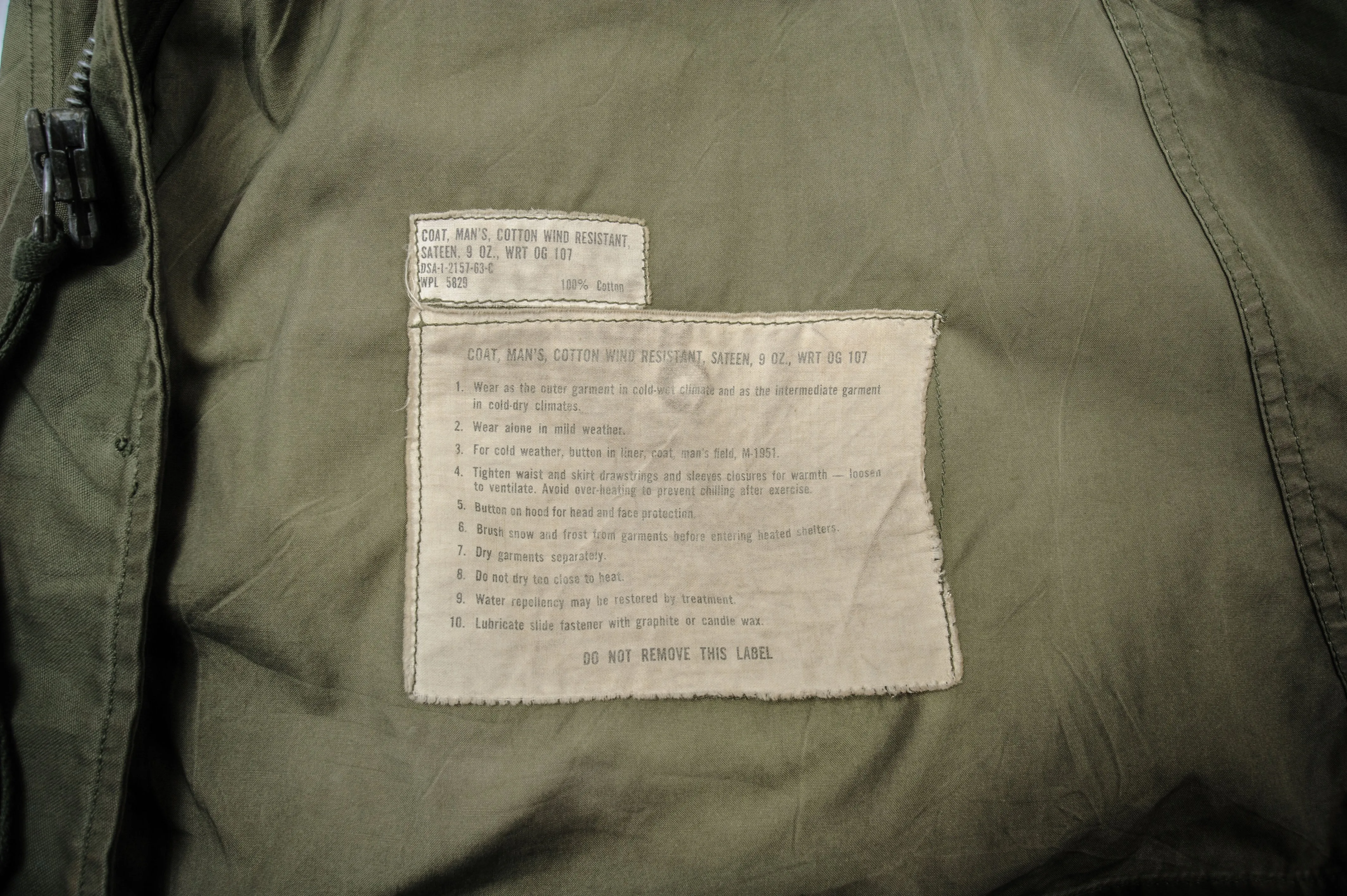 VINTAGE US ARMY M51 FIELD JACKET 1963 VIETNAM WAR 78TH INFANTRY DIVISION PATCH SMALL REGULAR