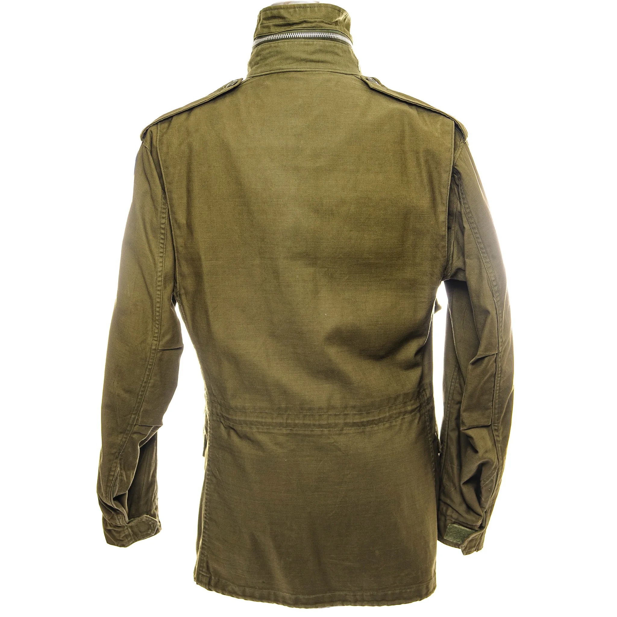 VINTAGE US ARMY M65 FIELD JACKET 1967 VIETNAM WAR 3RD ARMY PATCH SMALL REGULAR