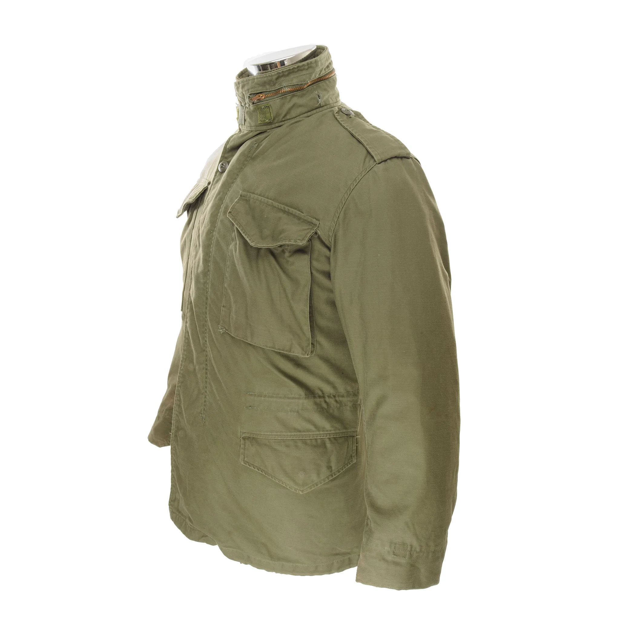 VINTAGE US ARMY VIETNAM WAR M-1965 M65 FIELD JACKET 1972 SIZE XS XSMALL REGULAR
