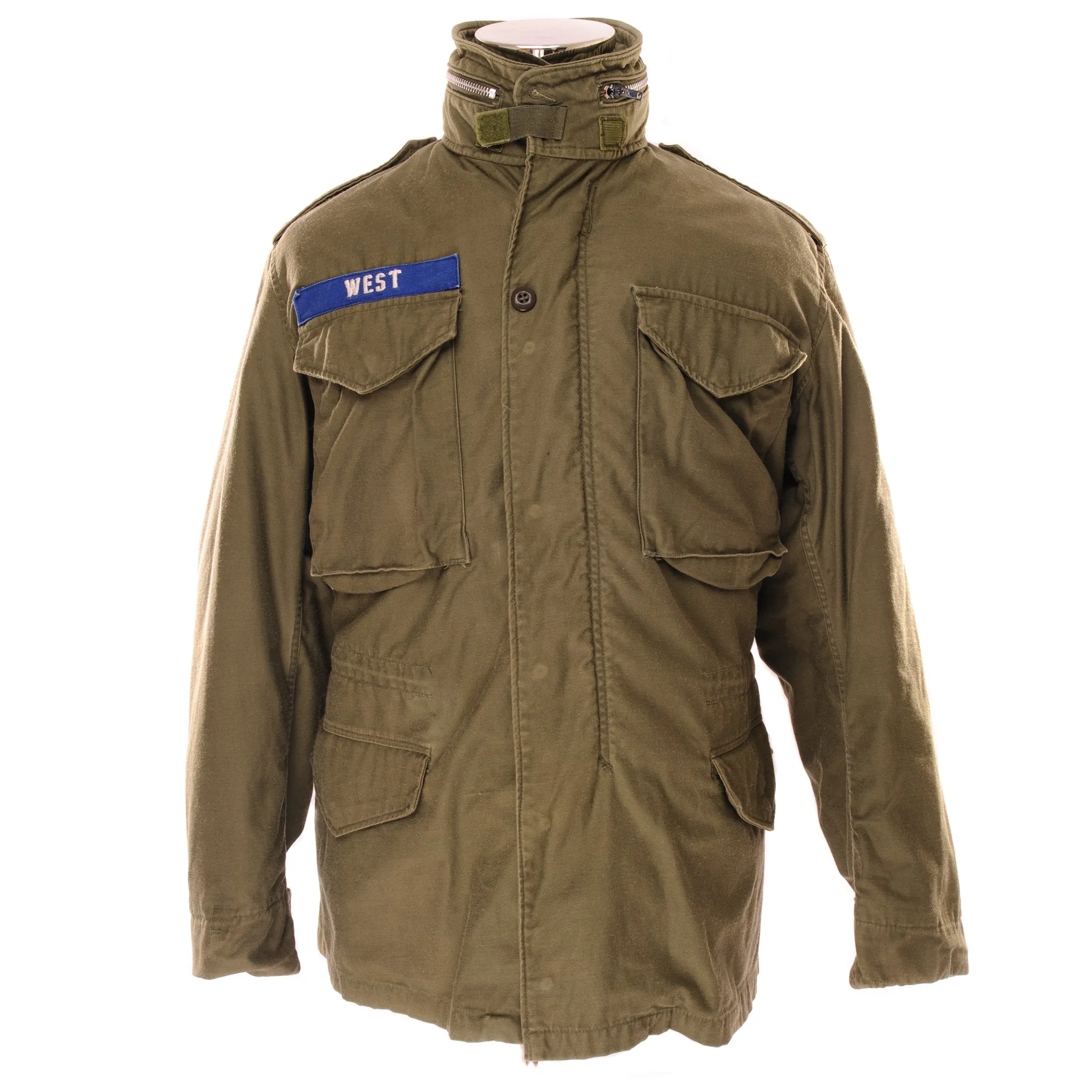 VINTAGE USAF M-1965 M65 FIELD JACKET 1971 VIETNAM WAR SIZE SMALL REGULAR